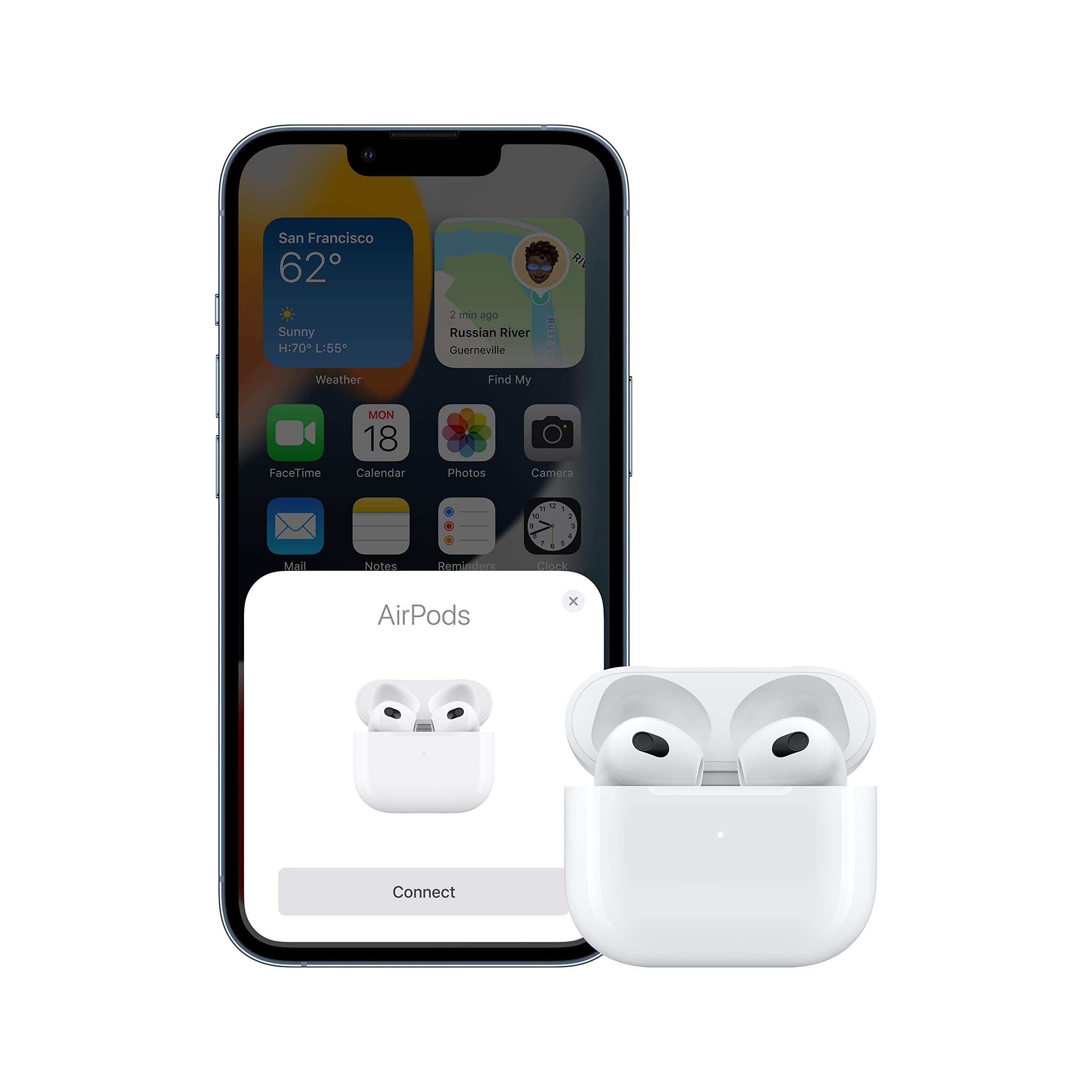 AirPods 3 con custodia MagSafe (USB-C) Bluetooth (Bianche, True Wireless) con un anno di garanzia