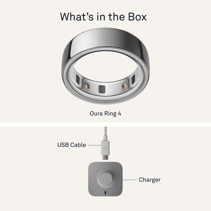 Smart Health Ring, Featuring Stress and Sleep Monitoring Functions